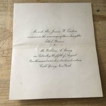 Marriage Announcement Letter/Notice